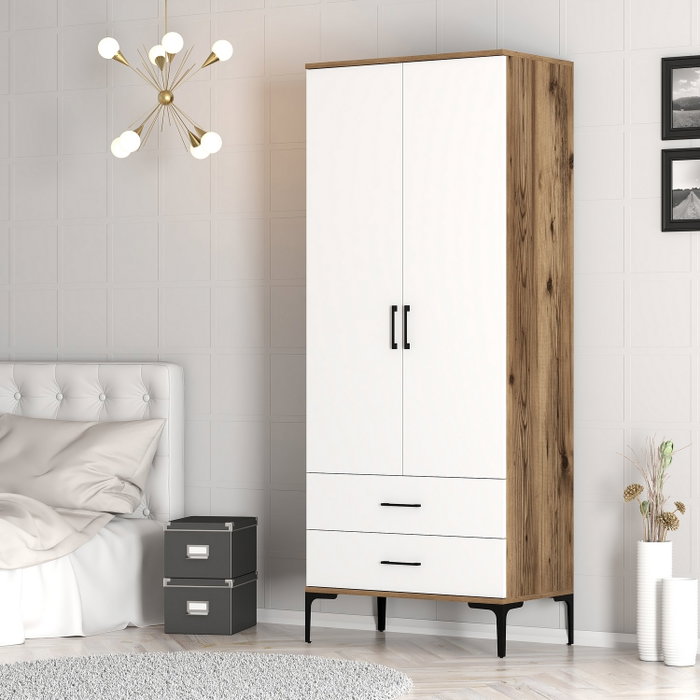 Hanah Home Kumsal T - Nogal y Blanco